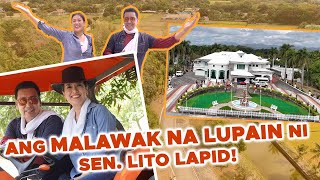 EXCLUSIVE: FARM TOUR WITH SENATOR LITO LAPID AKA LEON GUERRERO! | Bernadette Sembrano