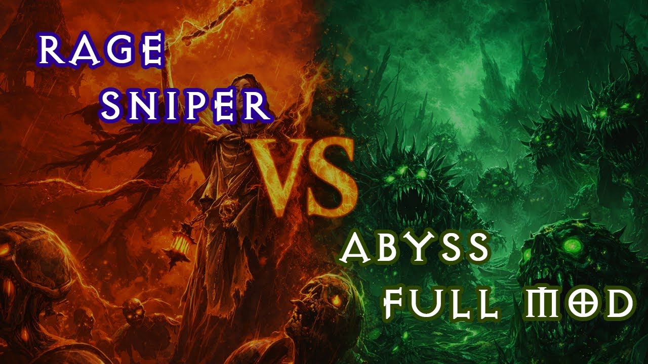 [POE 2] 0.4 Rage Chaos Sniper - Farming Abyss Map Full Mod