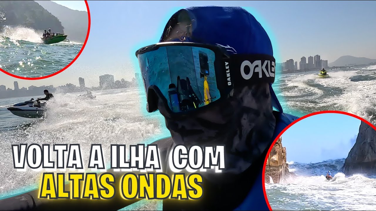 Volta a ilha passeio com ALTAS ONDAS | Guarujá| Ilha da moela |  Ilha iporanga | Canal de Bertioga