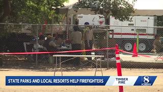 Big Sur parks closed for Timber Fire as firefighters use state parks as base camps