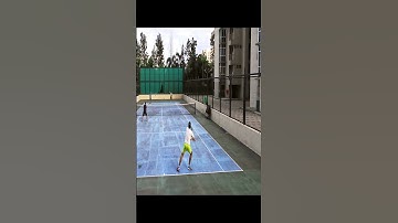 Beware  objects are nearer than they appear #tennis #tennisshorts #deception