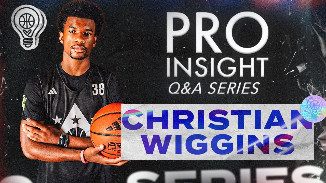 Christian Wiggins Interview | adidas All-American Camp | 9.6.25