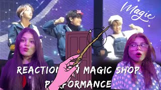 First Time Reacting on Magic Shop Live Performance (IT TOOK ME TO THE MAGIC WORLD 🎩) Crazy Reaction