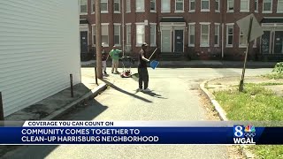 Neighborhood clean up