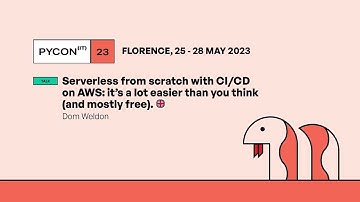 Serverless from scratch with CI/CD on AWS: it’s a lot easier than you think (and mostly free).