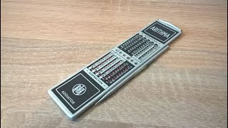 ADDIATOR-ARITHMA-  Zahlenschieber/Griffeladdierer