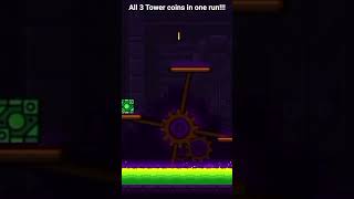 All 3 Tower coins in 1 run!!!