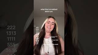 what they’ve realized about you