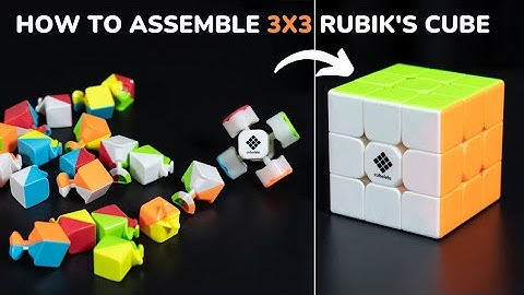 How to assemble rubik