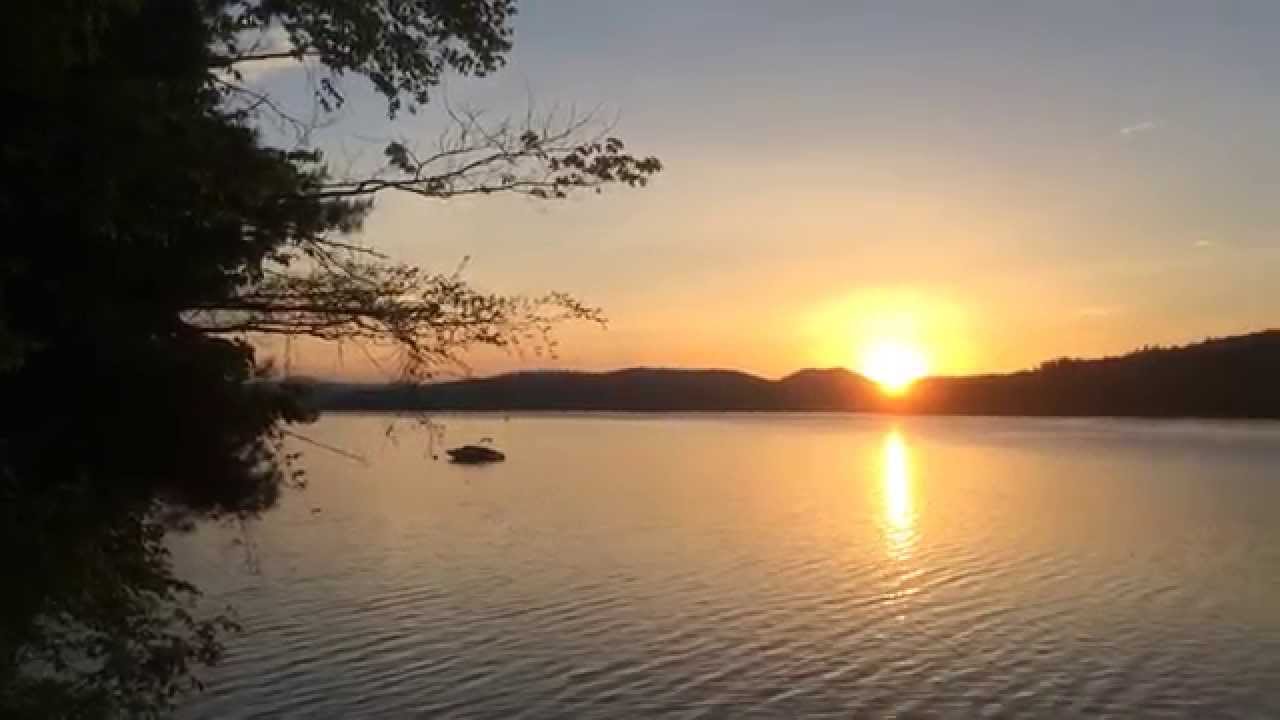 Schroon Lake Sunrise YouTube