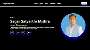 How To Create A Personal Professional Portfolio Website  Using React Js