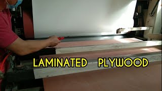 HOW TO LAMINATE  MARINE PLYWOOD