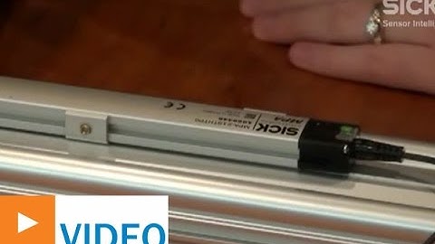 Demonstration of MPA Analog Positioning Sensor from SICK