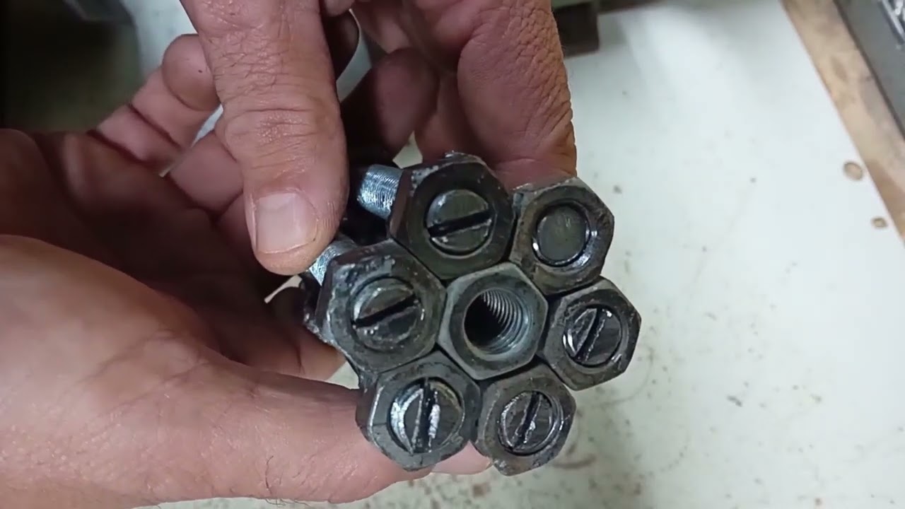 Hazelnut cracking machine_step by step 