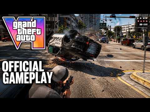 Grand Theft Auto 6 LOOKS INCREDIBLE! 🤯 (First Gameplay) GTA 6 PS5 Pro 4K