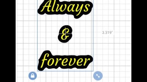 Using Inkscape to create shadows for text for use in Cricut Design Space