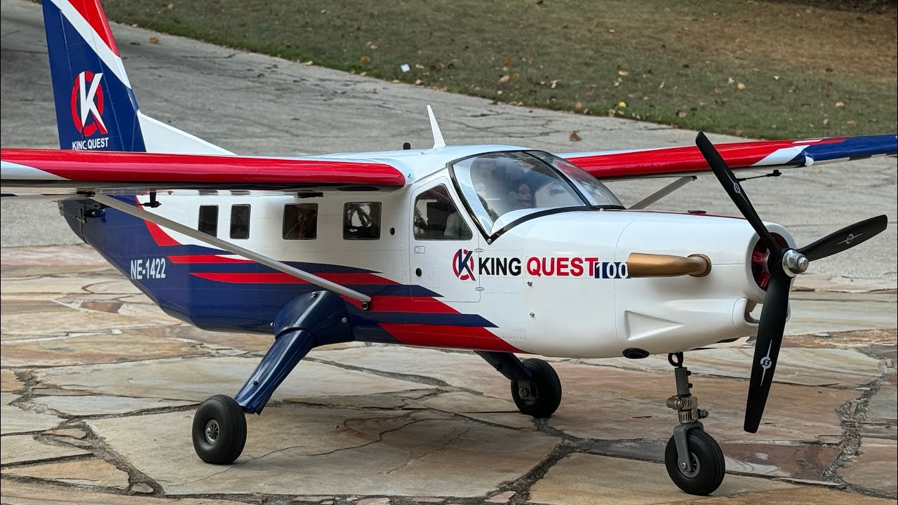 HUGE POWER 12S Electric Nexa King Quest Kodiak Maiden Flight |