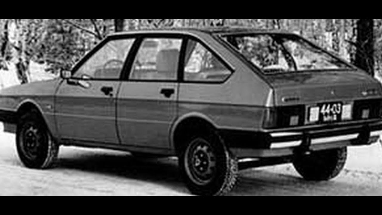#2608. Azlk 2141 moskvitch prototype 1978 (Prototype Car) - YouTube