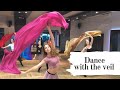 Jamilah - #bellycoaching workshops - Dance with the veil - Scheherazade