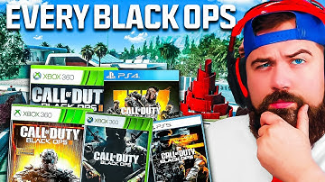 I Played EVERY Call of Duty Black Ops in 2025