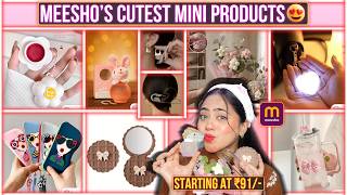 Meesho 💕 Cute Viral & Useful Mini Products starting at ₹92/- only 😍| Worth or not ? 🙂‍↔️