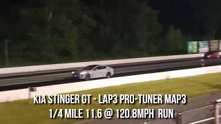 LAP3 Tuned Stinger Runs 11.6@120MPH at the 1/4 mile track!