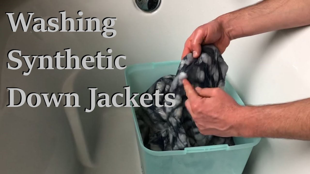 how to wash a thermoball jacket
