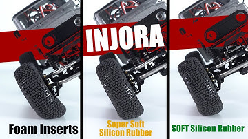 INJORA 1.3" Silicone Rubber Tire Inserts - Superior Support & Waterproof Performance!