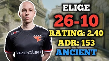 CS2 POV | ELIGE (26-10) FACEIT RANKED (ANCIENT) | VOICELESS