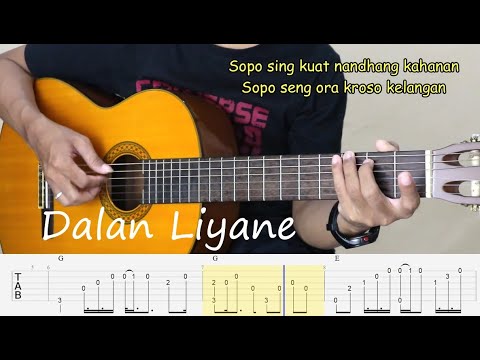 Tutorial Fingerstyle Gitar Lagu Dalan Liyane