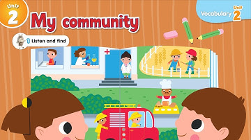 Connect Plus KG 2 Term 1 Unit 2 | My community | 👩🏻‍⚕️👨🏻‍🌾🧑🏻‍🔬👨🏼‍🚒👨🏻‍💻🏡🛋️🛏️🛁🇪🇬