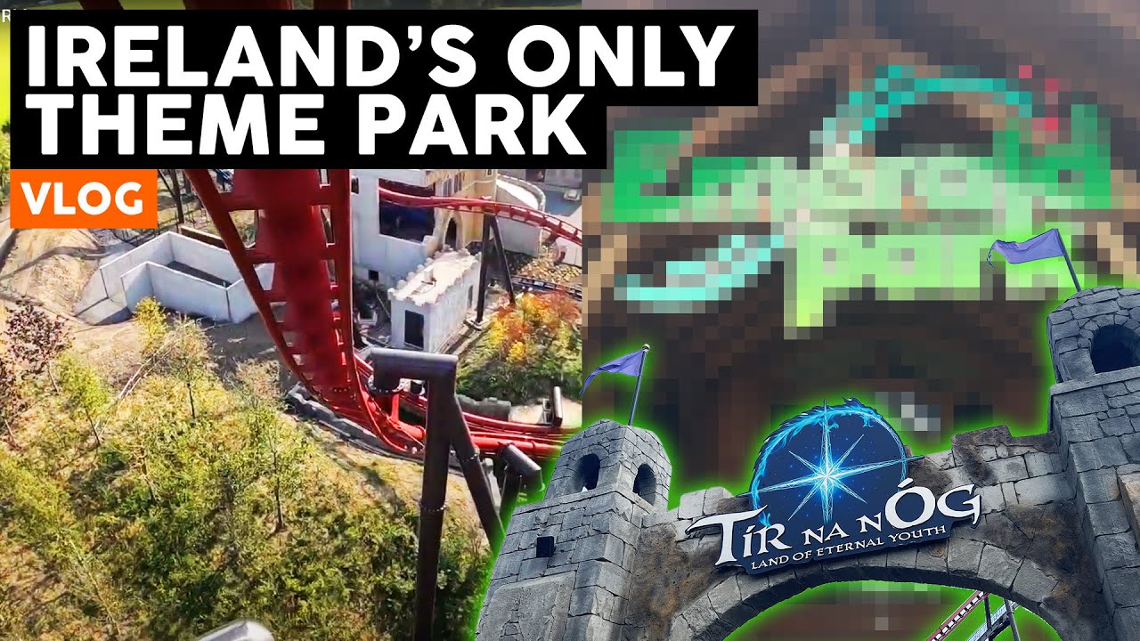 Emerald Park Vlog | Ireland's ONLY Theme Park | New Coasters for 2024