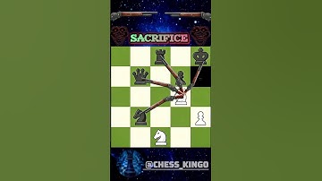 This Sacrifice Will SHOCK You 😱 | Deadly Chess Trap ♟️🔥#shorts #chess #trending #knight
