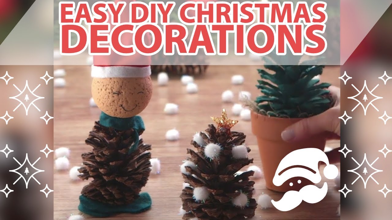 Easy DIY Christmas Decorations  YouTube