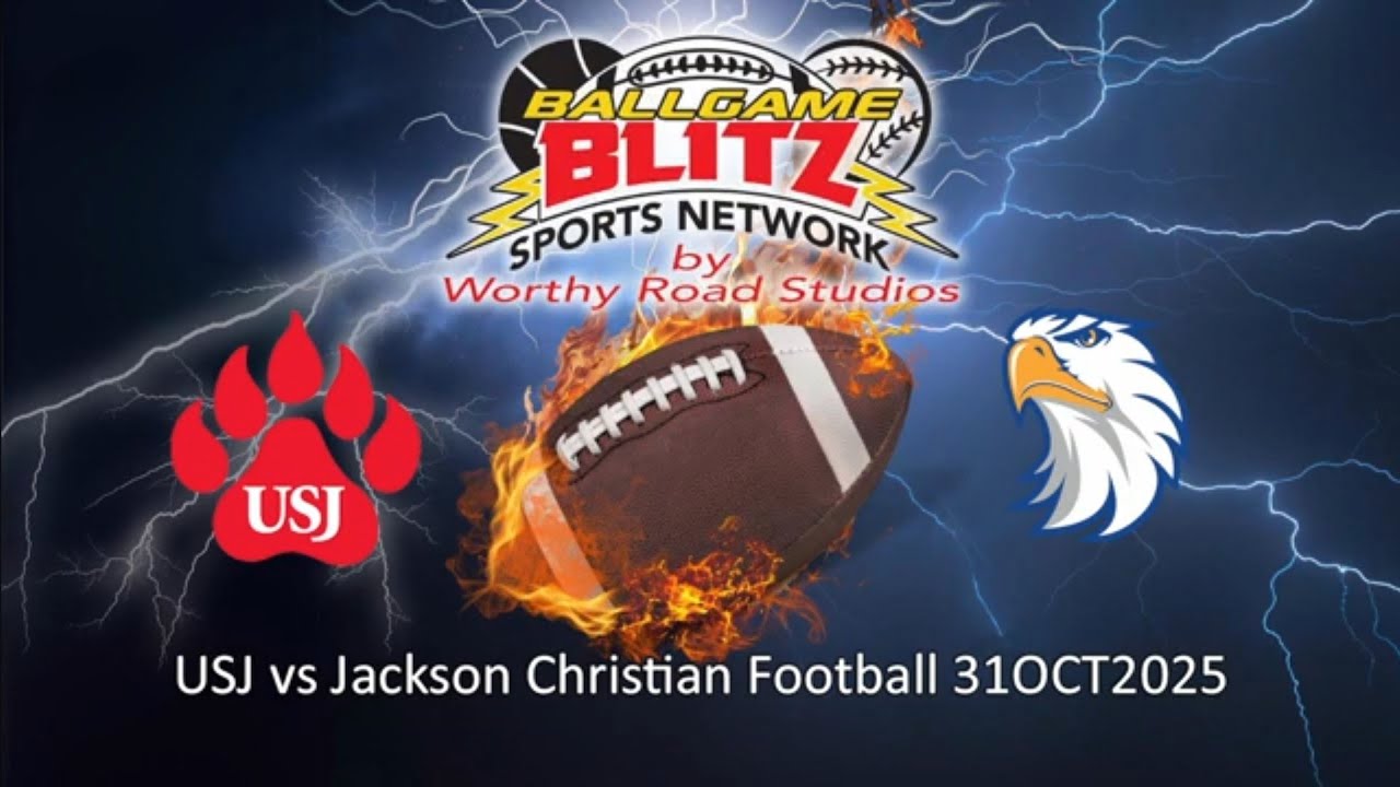 USJ vs Jackson Christian Football 31OCT2025