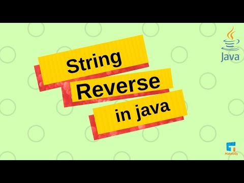String Reverse in JAVA | Makelogy
