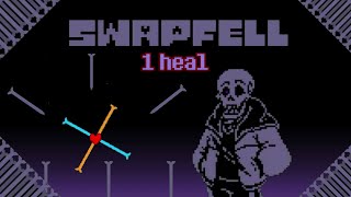 SwapFell Papyrus phase 1-2 by ZhaZha (New) 1 HEAL |Undertale Fan-Game|