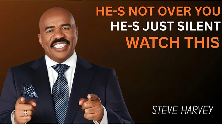 "He's Not Over You, He's Just Silent 😶💔 – WATCH THIS 🔥💯 Steve Harvey Motivation