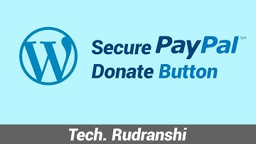 WordPress Tutorial | Paypal Donate Button