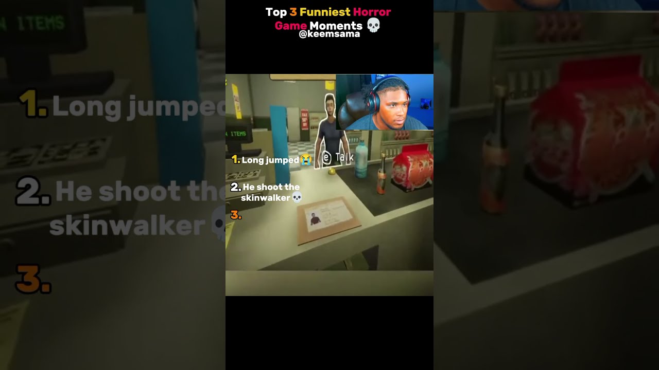 Top 3 Funniest Horror Game Moments 