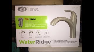 Water Ridge Kitchen Faucet Leak