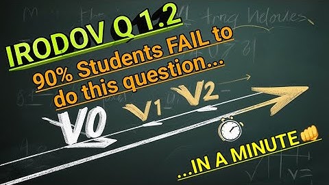 99% Students Do This WRONG! | Easiest Irodov Q1.2 Velocity Trick for NEET JEE | Lucknow Physics