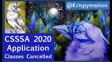 CSSSA 2020 Application // CANCELLED DUE TO COVID-19