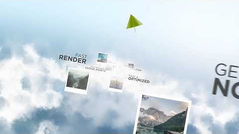 Photo Cloud Logo Intro | After Effects project | Videohive template