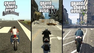 GTA SA vs GTA IV vs GTA V | Crash Comparison