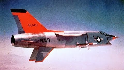 Vought XF8U 3 Super Crusader III - Educational