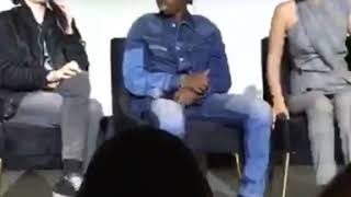 Finn Wolfhard and Millie Bobby Brown SAG panel part 5 I January 2020