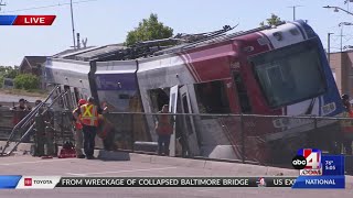 TRAX train derailed in West Valley after ‘severe mechanical issues,’ no injuries reported