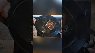 Quick Blackened Fish Salad with Induction Cooktop #shorts