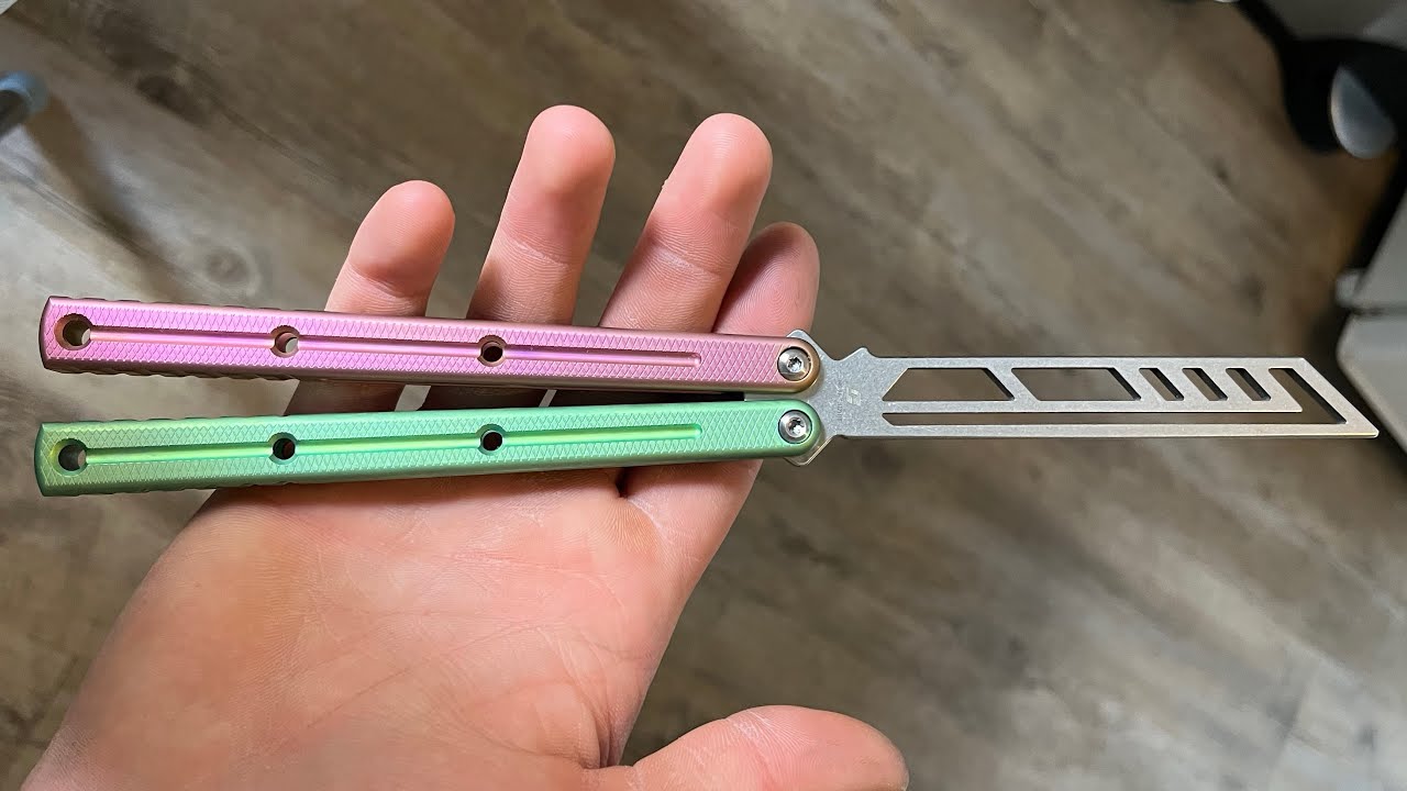 Armed Shark Titanium Kraken Anodized in Watermelon Colorway and on Steel  Washers